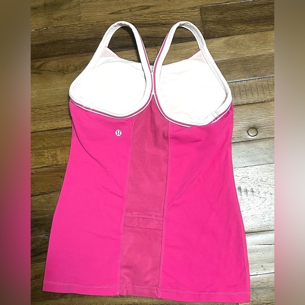 Lululemon Pink Racerback Tank 6